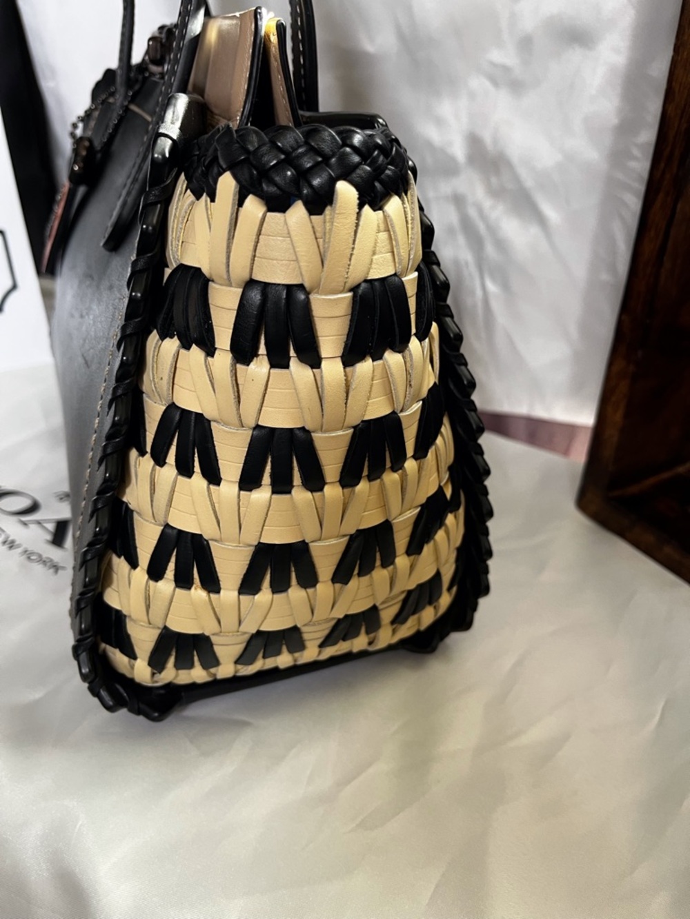Coach 1941 Troupe Carryall w/ Weaving Style 623 - Picture 10 of 14